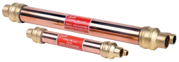 Danfoss Wärmeaustauscher HE 0,5 6/12 mm Löt 015D0001